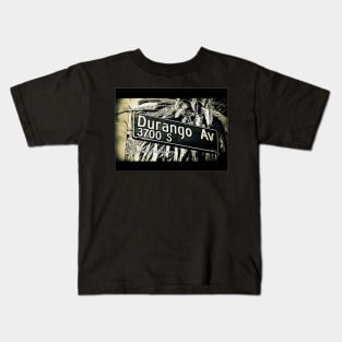 Durango Avenue, Culver City, California by Mistah Wilson Kids T-Shirt